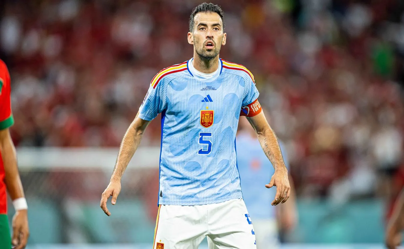 Sergio Busquets zakończył karierę w reprezentacji Hiszpanii
