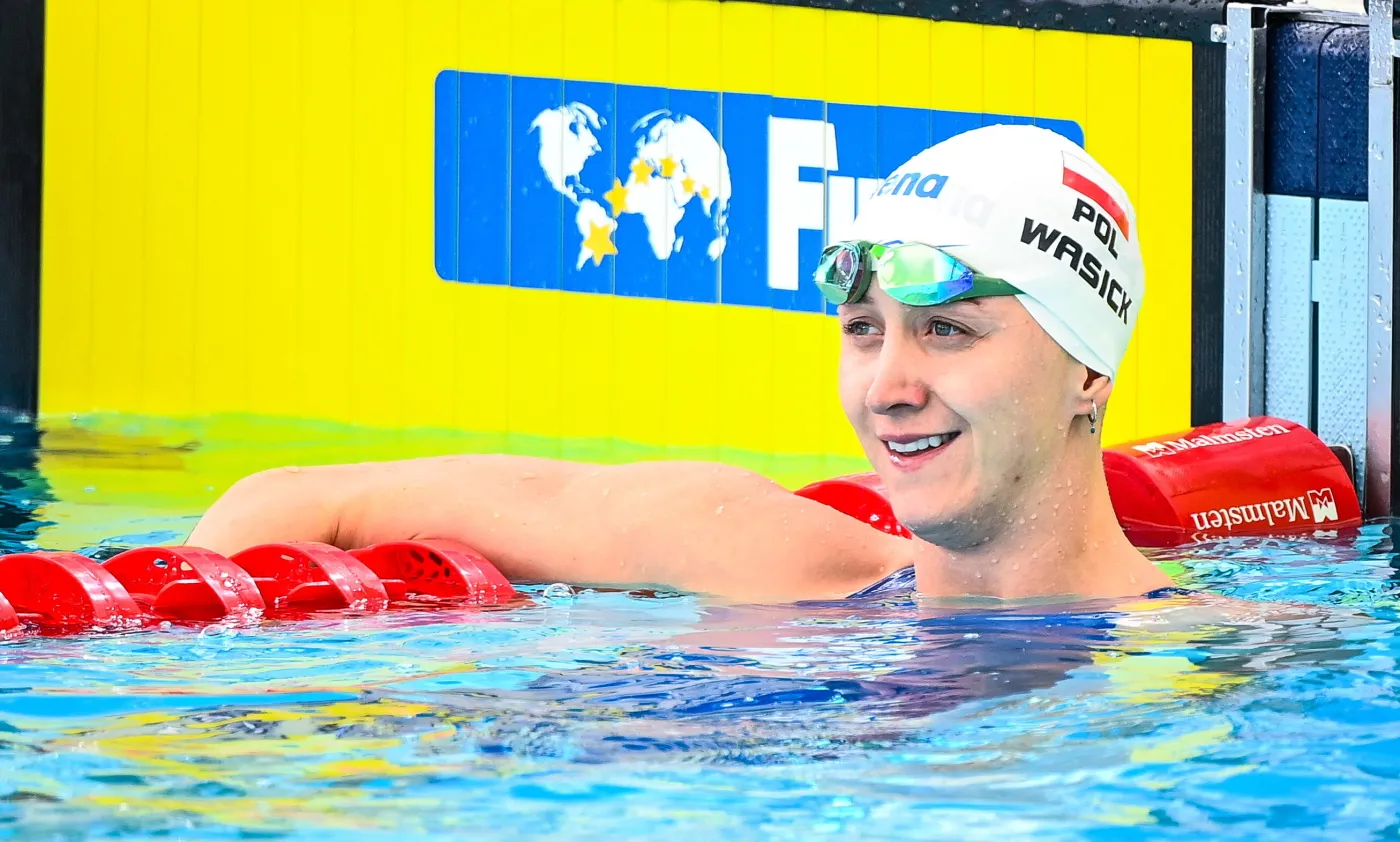 Katarzyna Wasick wicemistrzynią świata na 50 m st. dowolnym