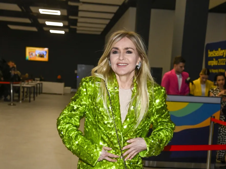 Spódnica tak krótka, że nie było jej widać. Monika Olejnik w stylizacji nie do przegapienia [FOTO]