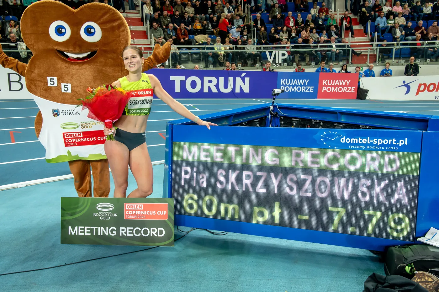 Mityng Orlen Copernicus Cup: Skrzyszowska najlepsza na 60 m ppł, Swoboda druga na 60