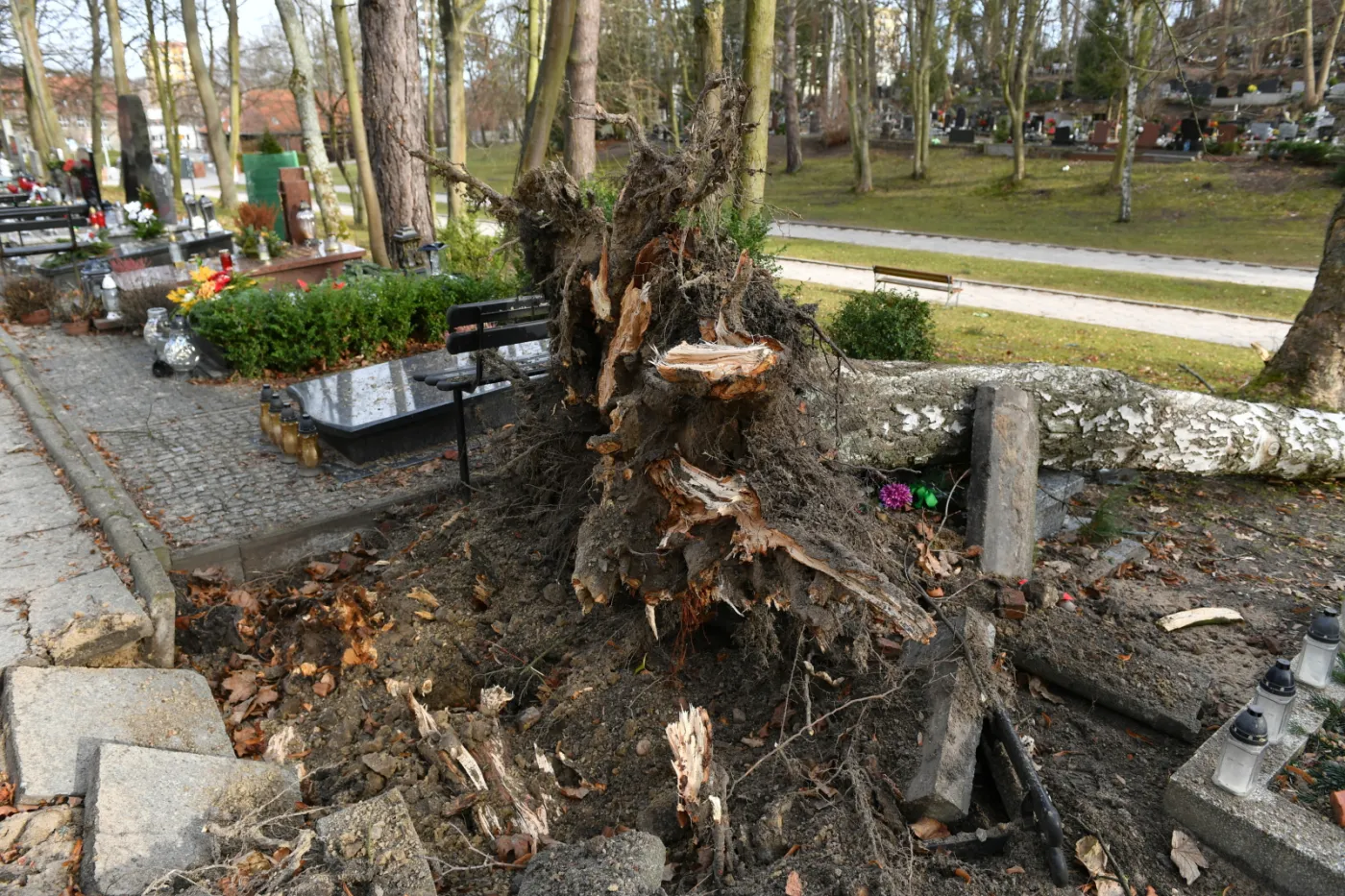 Wichury uderzyły. 180 interwencji straży na Pomorzu