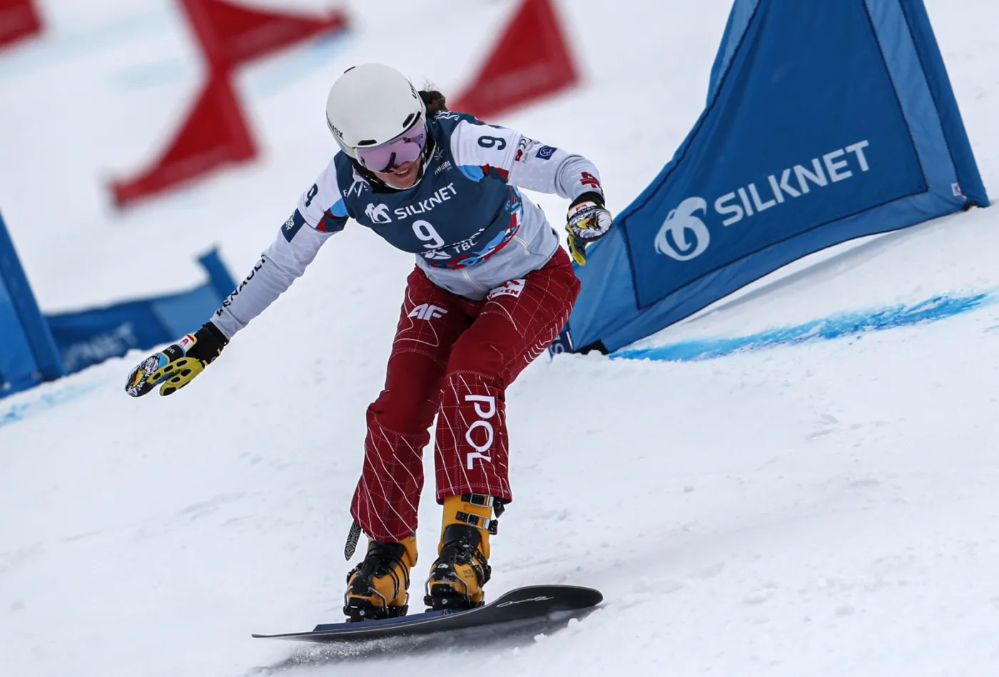 MŚ w snowboardzie. Król i Kwiatkowski odpadli w 1/4 finału drużynowego slalomu