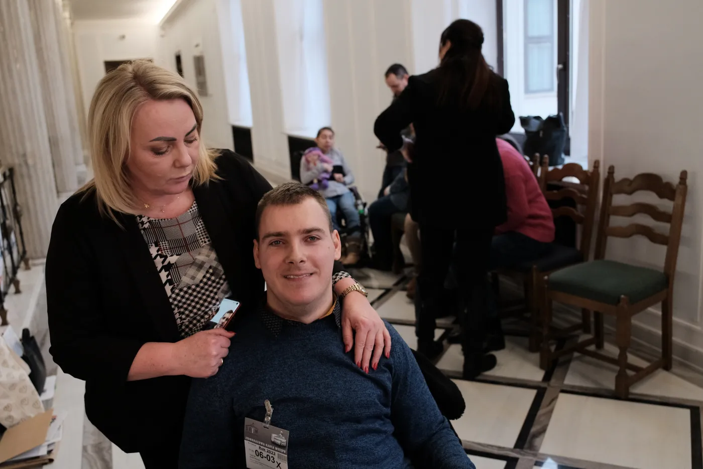 Protest niepełnosprawnych w Sejmie. Hartwich starła się ze Ścigaj