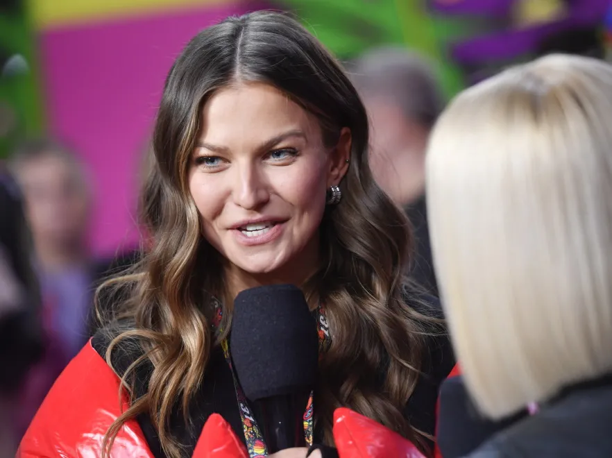 Anna Lewandowska pokazała, jak kibicowała Robertowi. "Ten znak szatana to tak świadomie?" [FOTO]