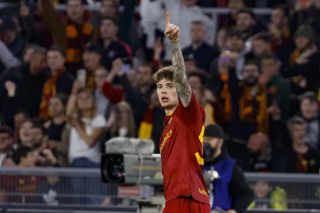 Gol Zalewskiego i debiut Majchrzaka w przegranym meczu Romy