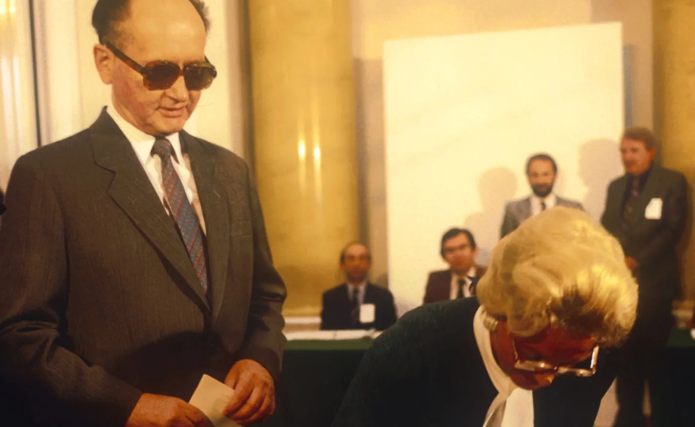 Wojciech i Barbara Jaruzelscy