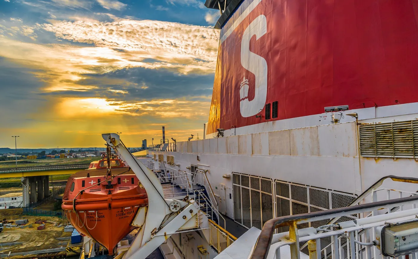 Nocna ewakuacja pasażera na promie. Mężczyzna miał objawy obrzęku płuc