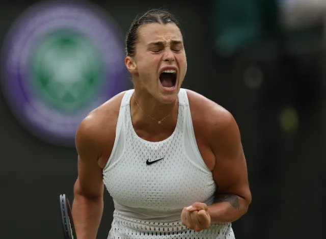 Wimbledon. Aryna Sabalenka nie zachwyciła, ale na Annę Blinkową to wystarczyło