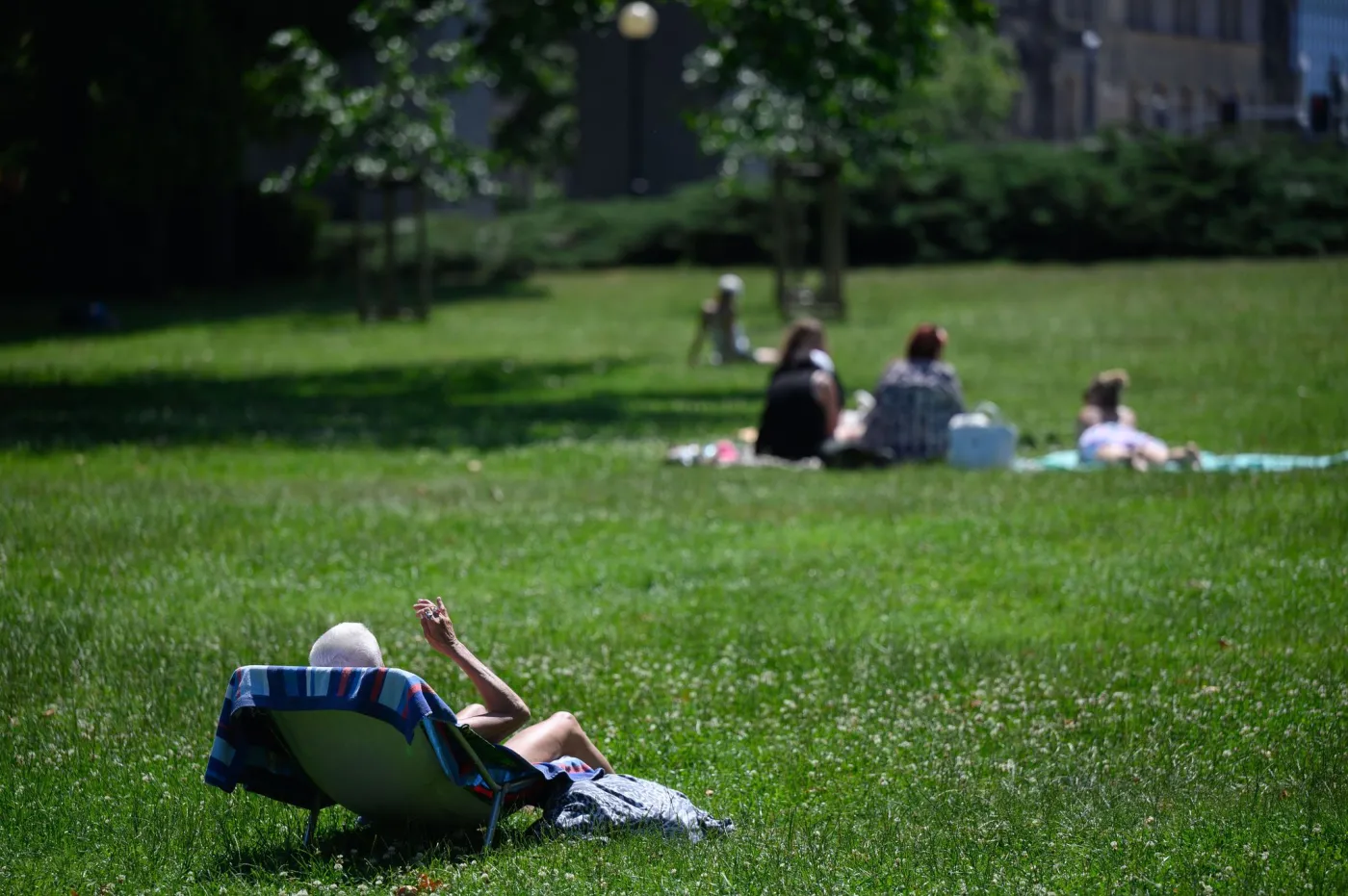 upalny dzień w Poznaniu