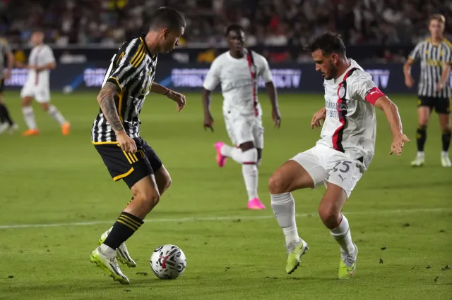 Juventus pokonał AC Milan w towarzyskim meczu w Los Angeles