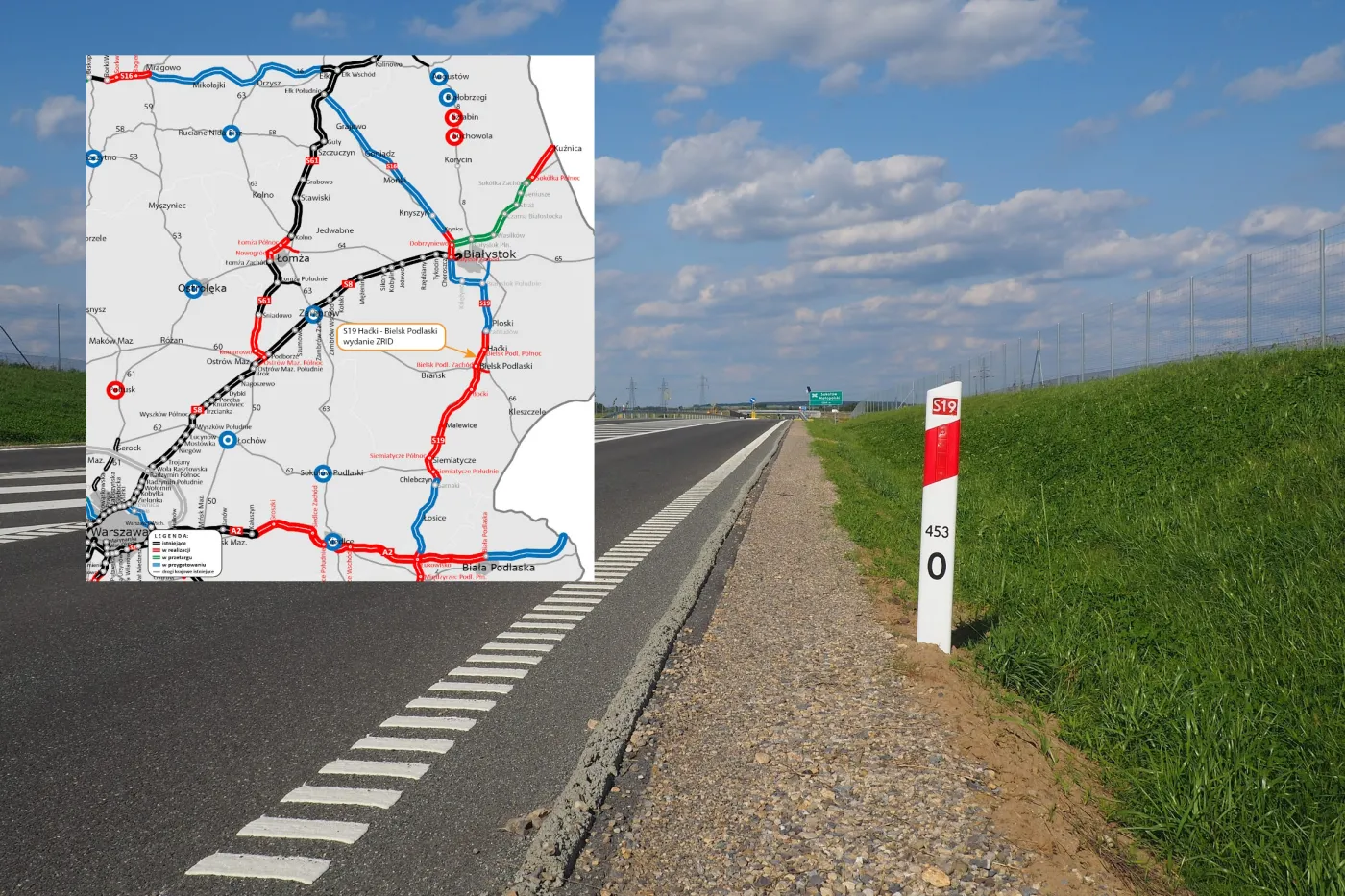 Via Carpatia S19 rośnie w oczach. Oto nowe odcinki na Podlasiu