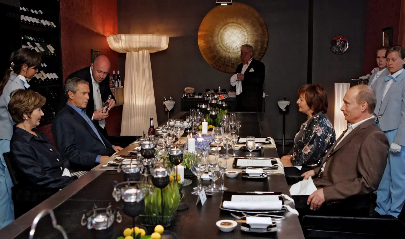 George W. Bush o Prigożynie: Podawał mi posiłek, ale przeżyłem