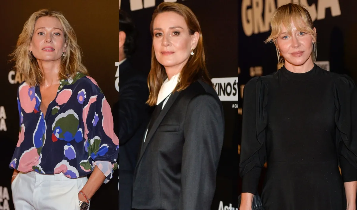 Premiera "Zielonej Granicy". Ostaszewska na elegancko, a Warnke w "małej czarnej". Kto jeszcze? [ZDJĘCIA]