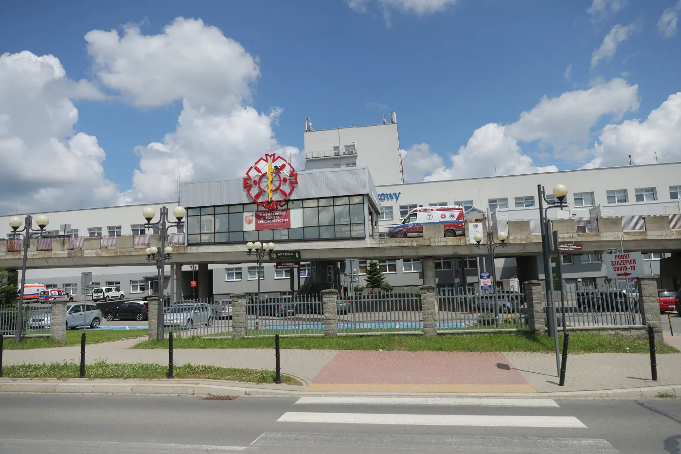 Protest pod szpitalem w Nowym Targu