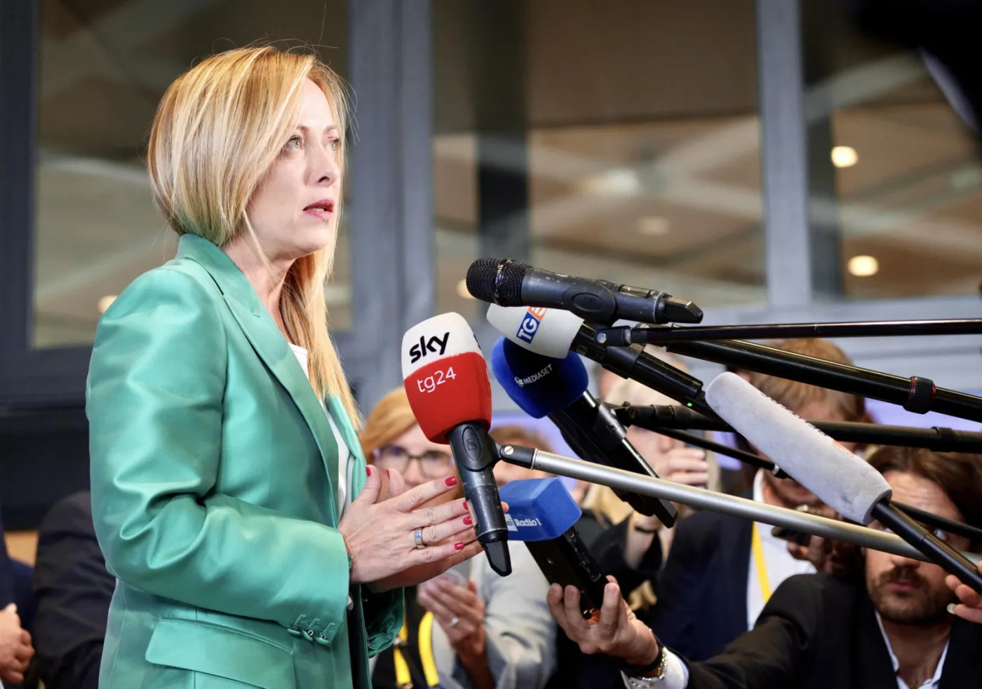 Meloni "doskonale rozumie" stanowisko Polski i Węgier w sprawie migracji