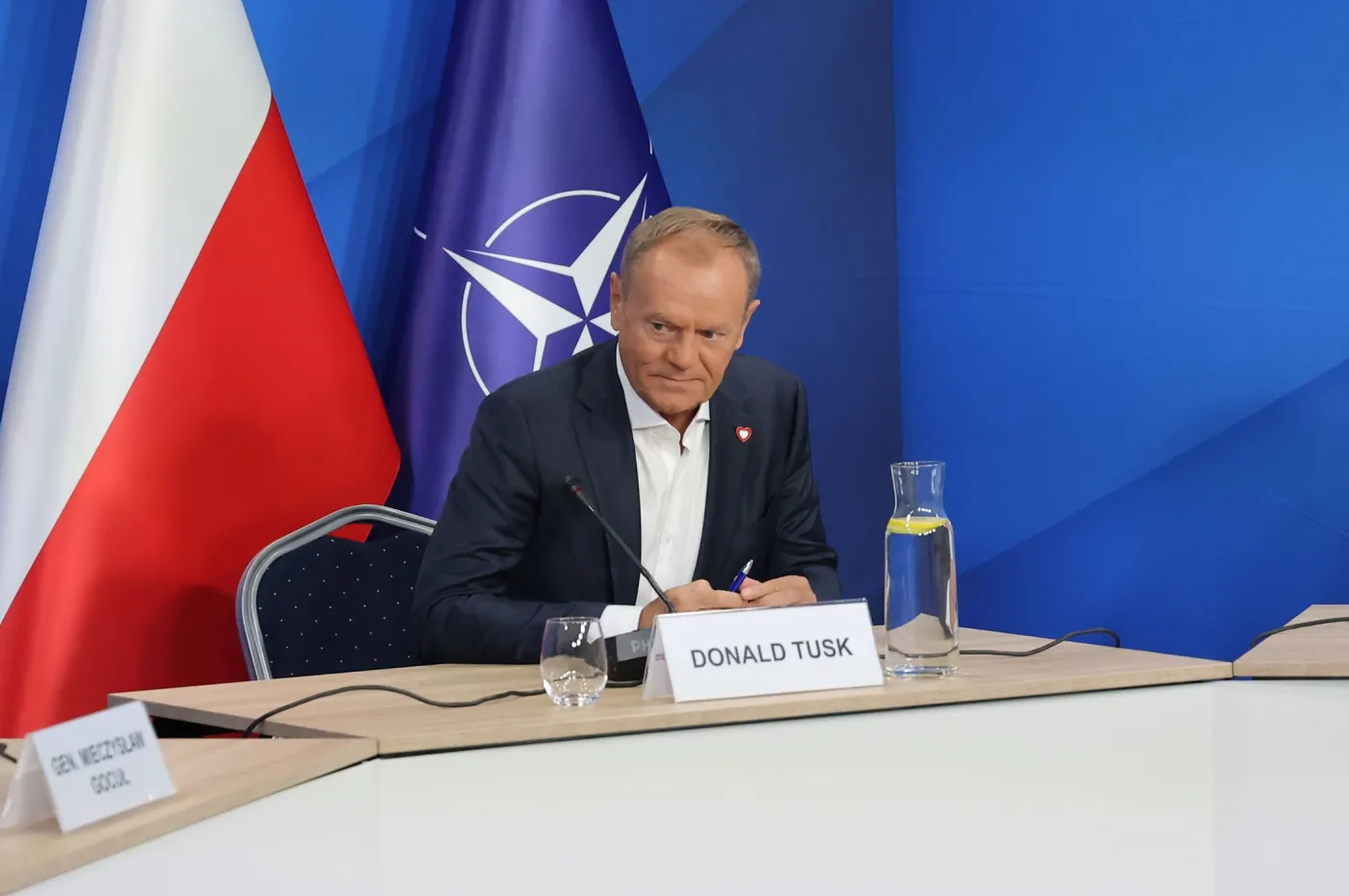 Przewodniczący Platformy Obywatelskiej Donald Tusk 