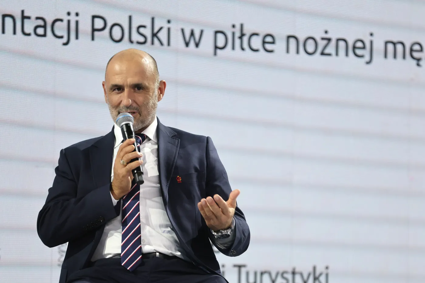 Trener piłkarskiej reprezentacji Polski Michał Probierz