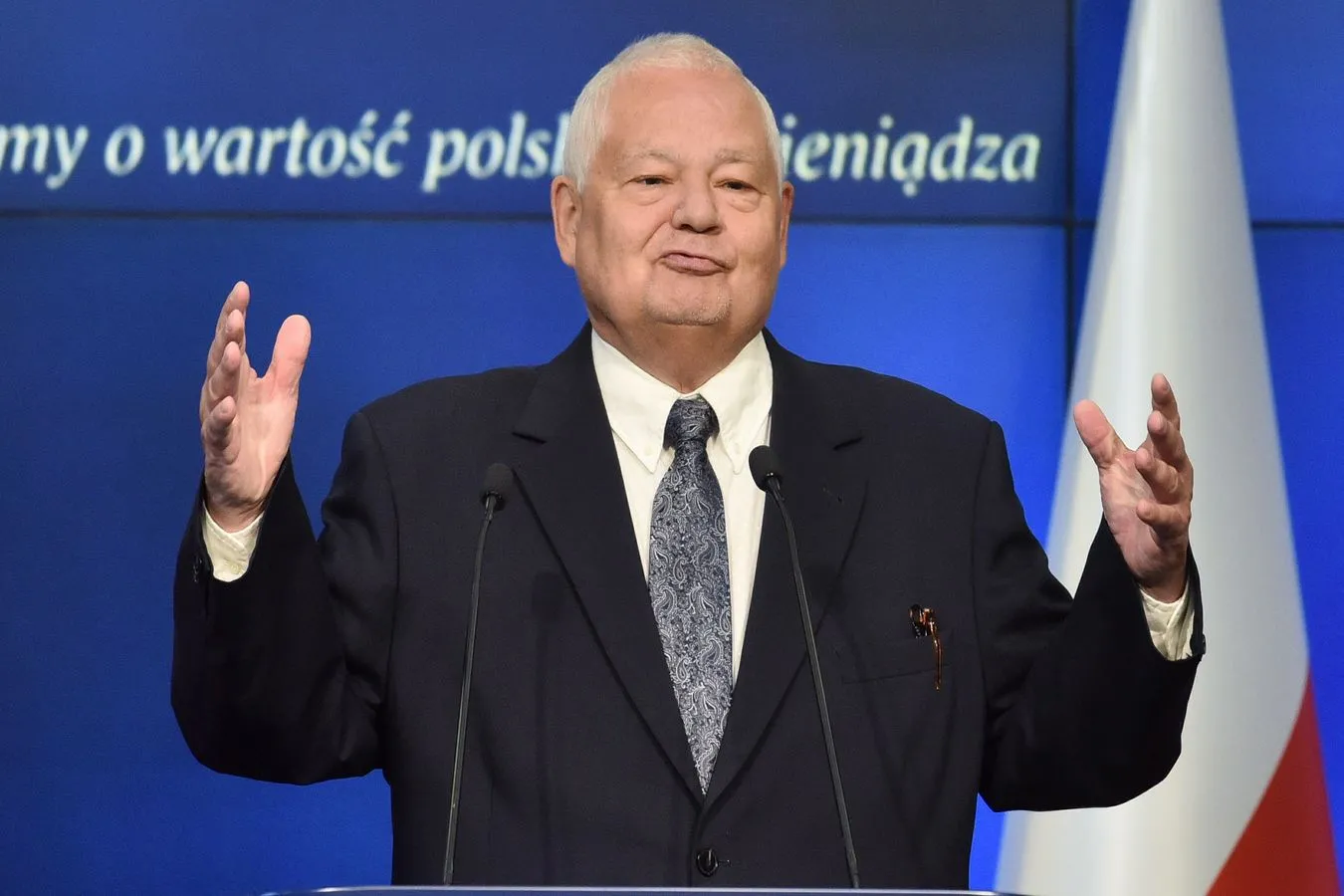 Polska w strefie euro? Glapiński stawia warunek