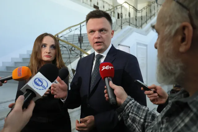 Hołownia: Prezydent Andrzej Duda nie chce skracać kadencji tego Sejmu