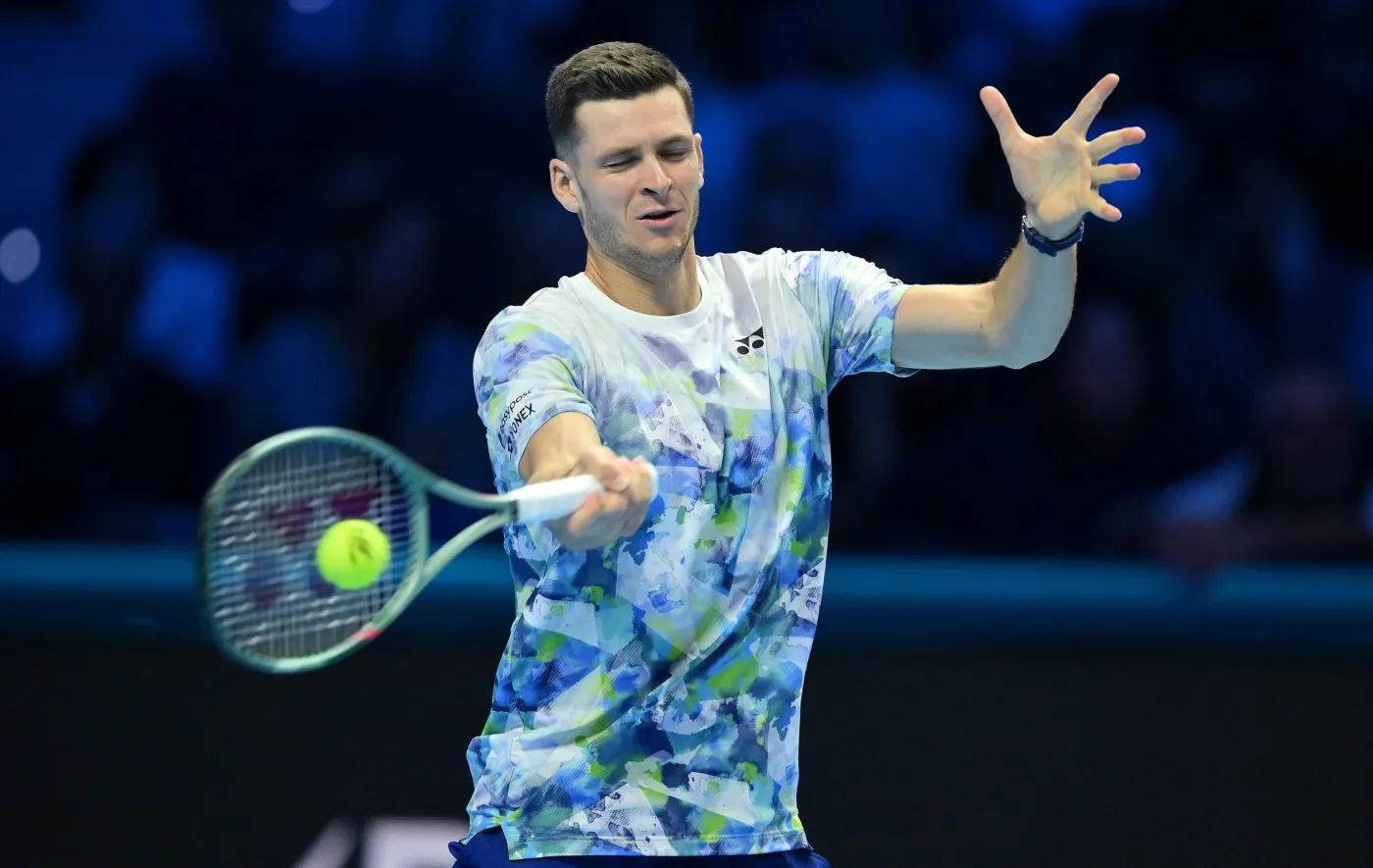 ATP Finals. Hurkacz długo dotrzymywał kroku Djokovicowi, ale w 3. secie uszło z niego powietrze