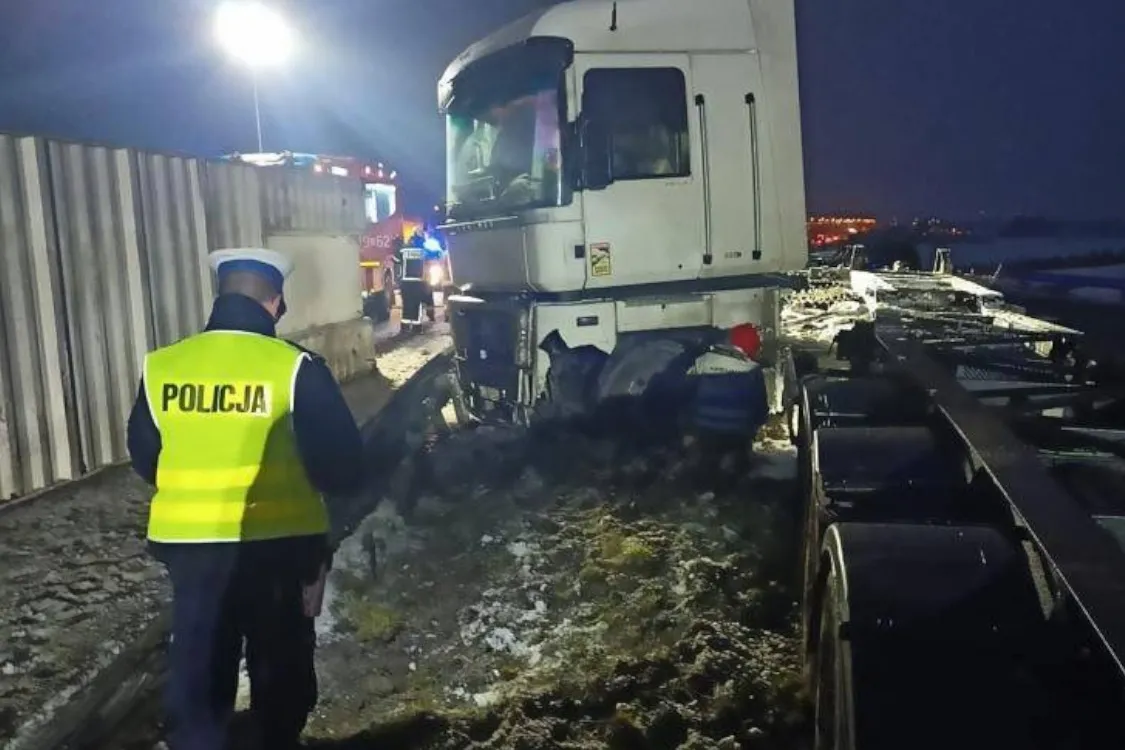 Pomorskie: Karambol na S7. Jedna osoba w szpitalu