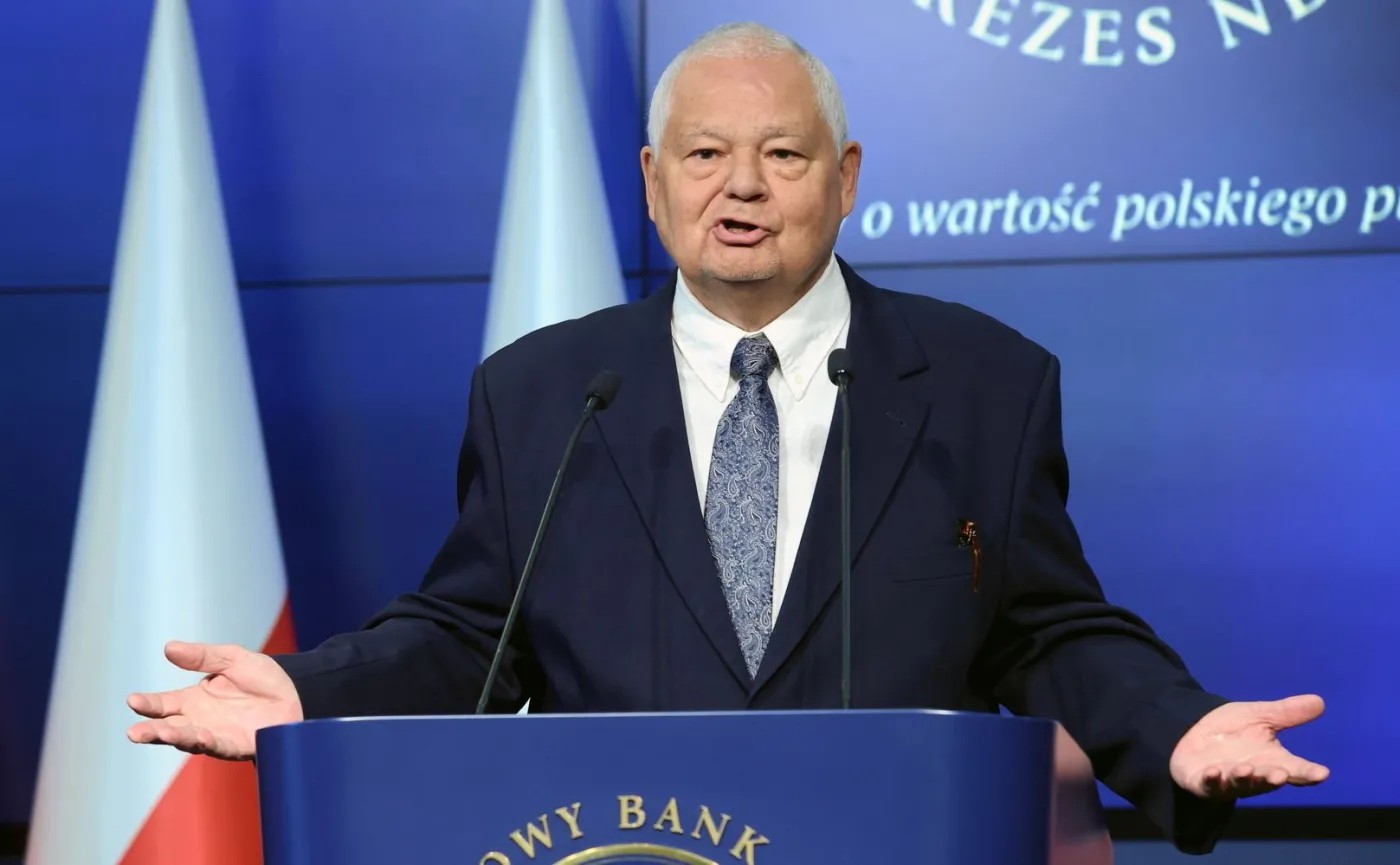 Prezes Narodowego Banku Polskiego Adam Glapiński 