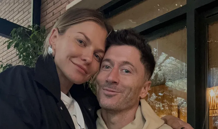 Lewandowscy świetnie bawili się w sylwestrową noc