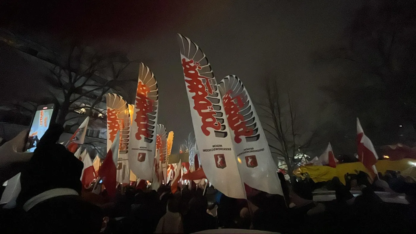 Trwa protest PiS