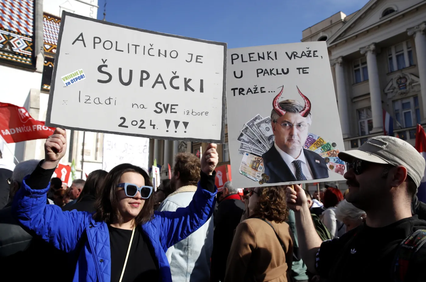 Protesty w Chorwacji. "Państwo nie należy do jednej partii i półświatka przestępczego"