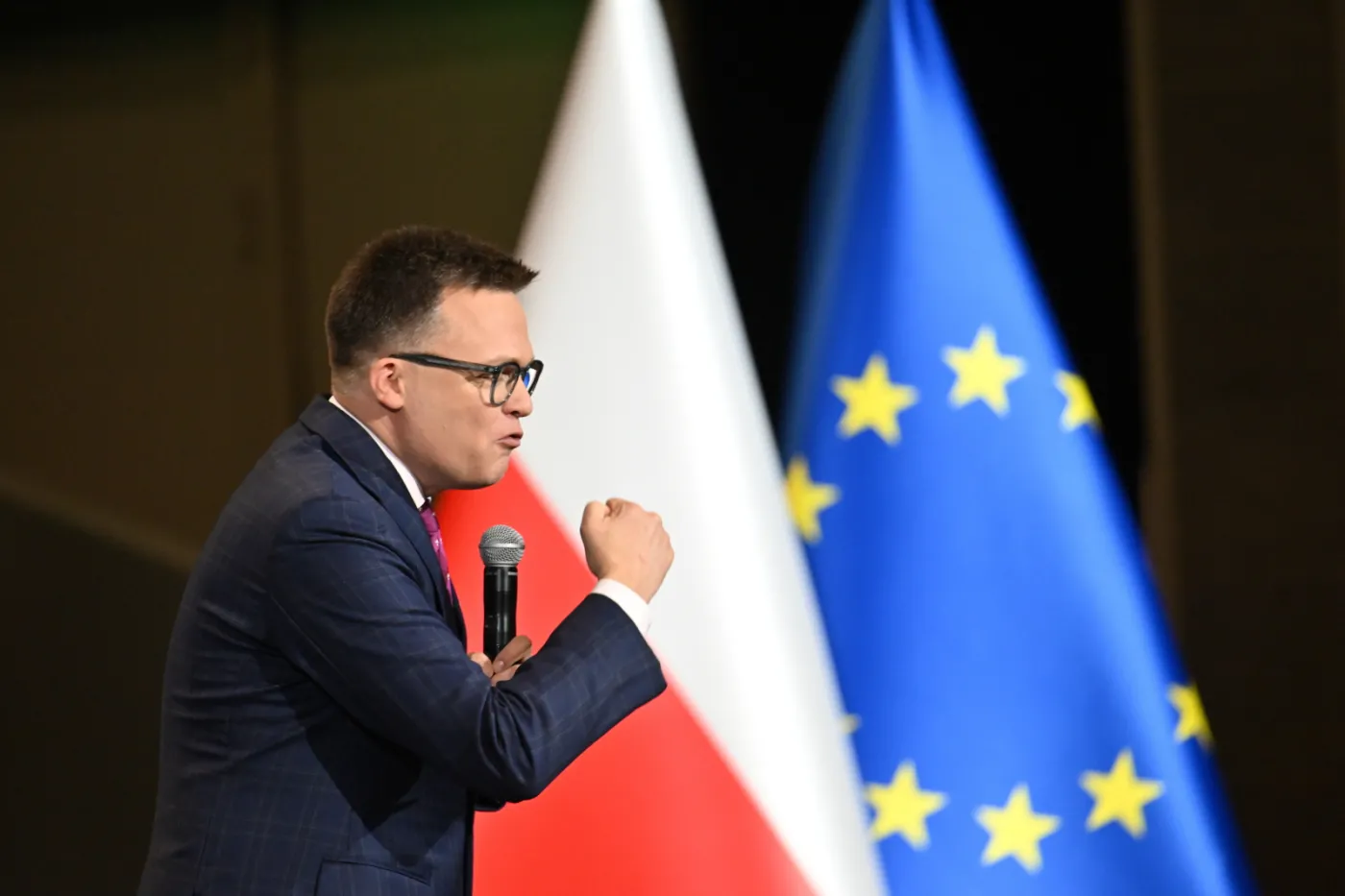 "Wgnieciemy Putina w ziemię"? Żaryn krytykuje "skrajnie nieodpowiedzialne" słowa Hołowni