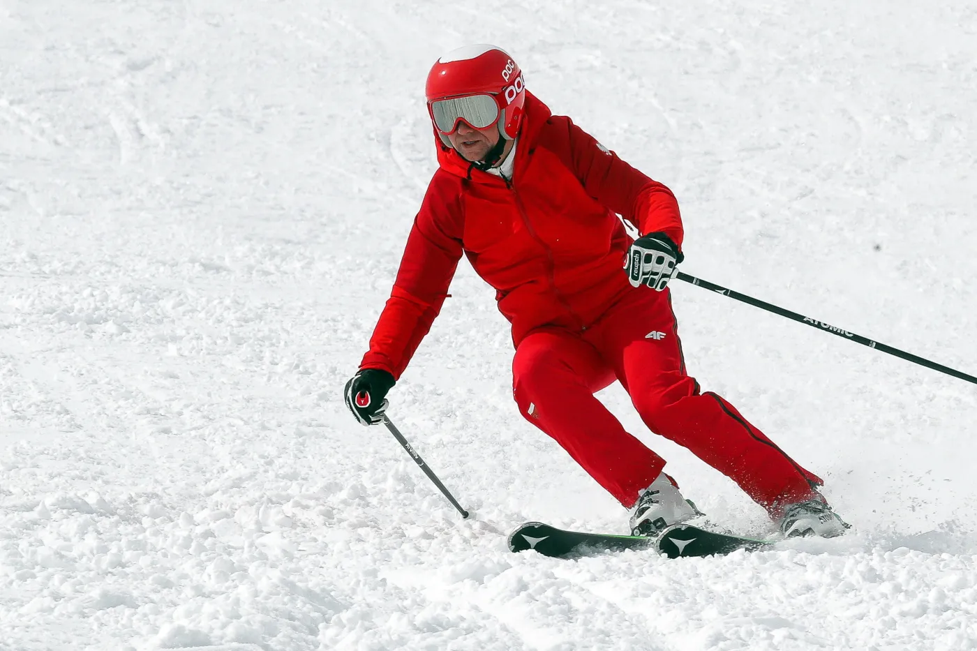Prezydent Andrzej Duda na nartach na Kasprowym Wierchu