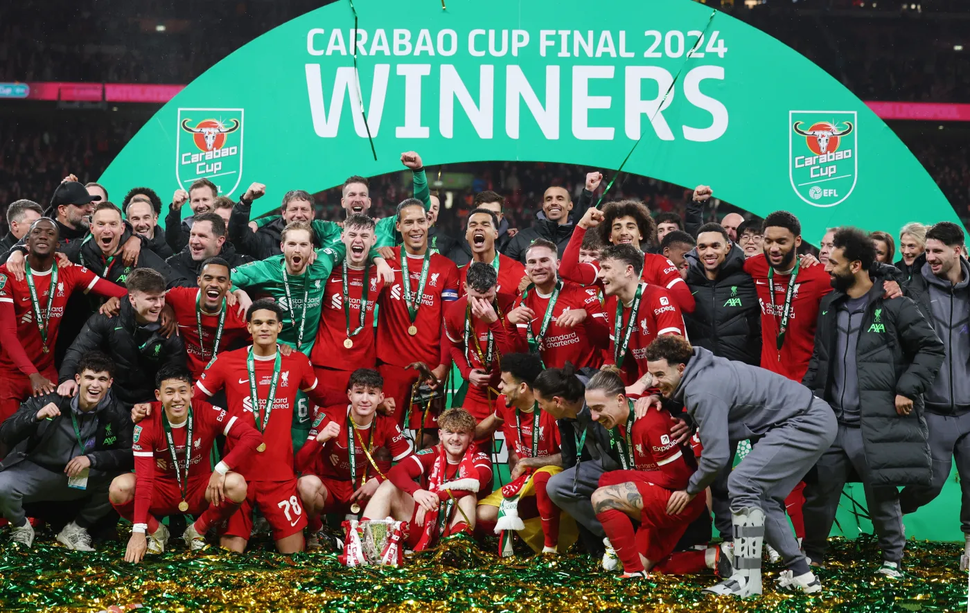 Liverpool po raz dziesiąty w historii wygrał Puchar Ligi w Anglii [WIDEO]