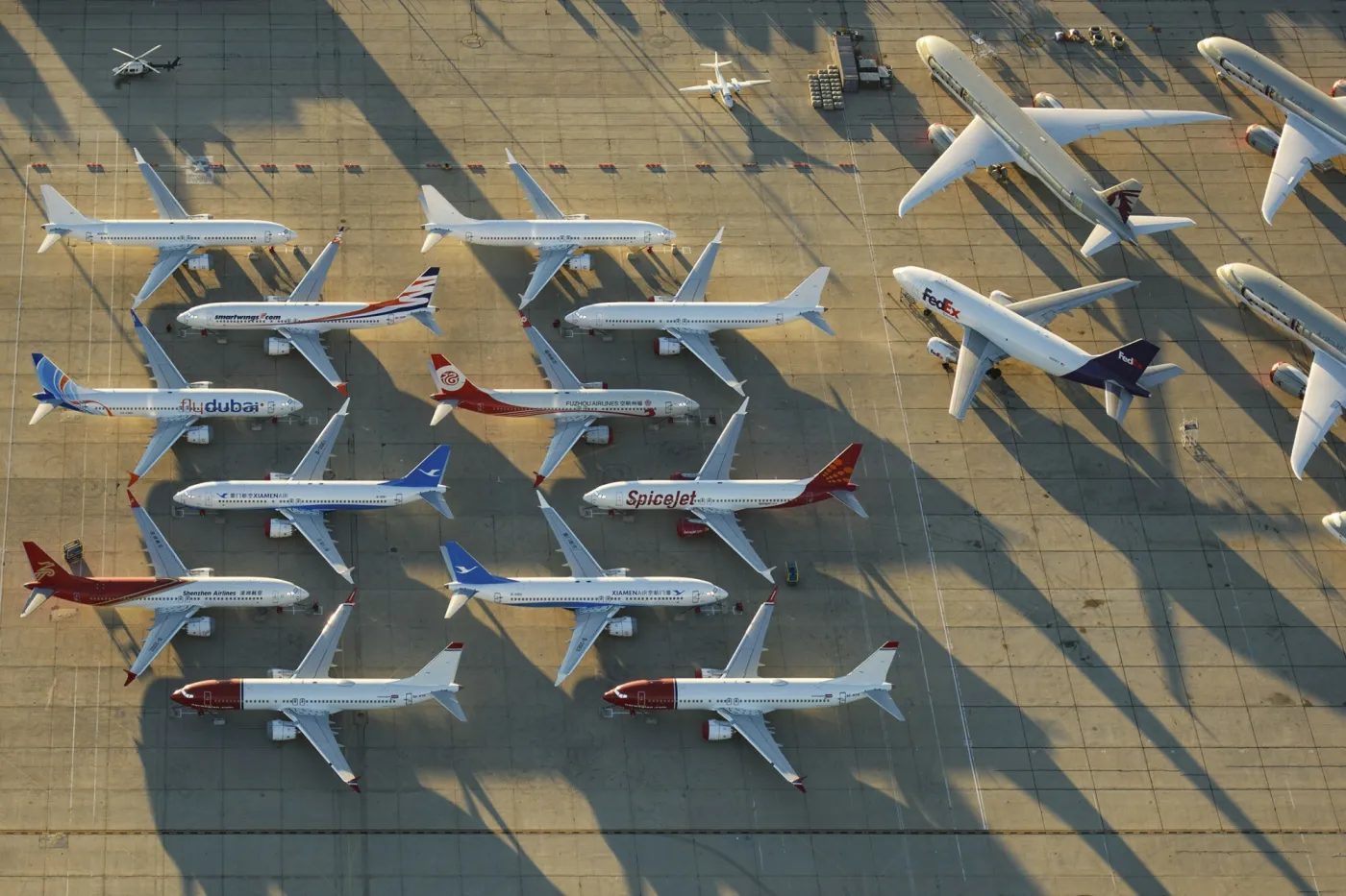 Uziemione Boeingi 737 Max