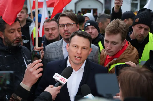 Mentzen spryskany gazem. "Następnym razem będę lepiej przygotowany na posiedzenie Sejmu!"