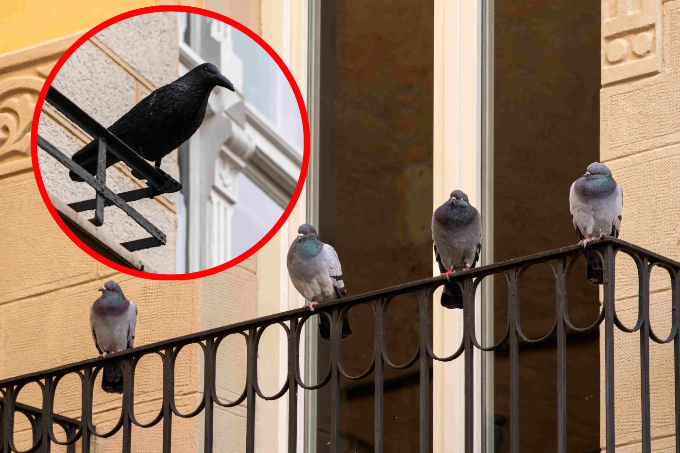 Ustaw to na balkonie, a więcej nie zobaczysz na nim gołębi. Sprawdzony sposób