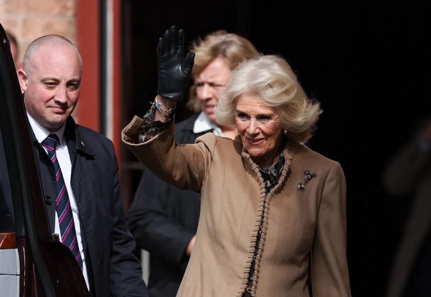 Britainâ€™s Queen Camilla visits Shrewsbury