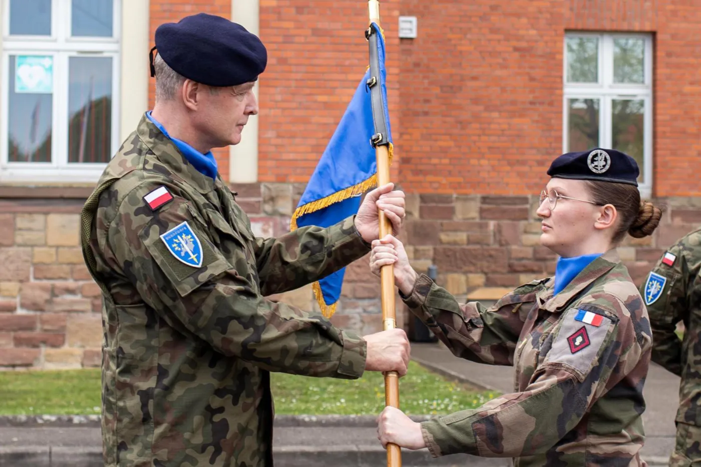 Nowy dowódca Eurokorpusu. Gen. Błazuesz przejął sztandar