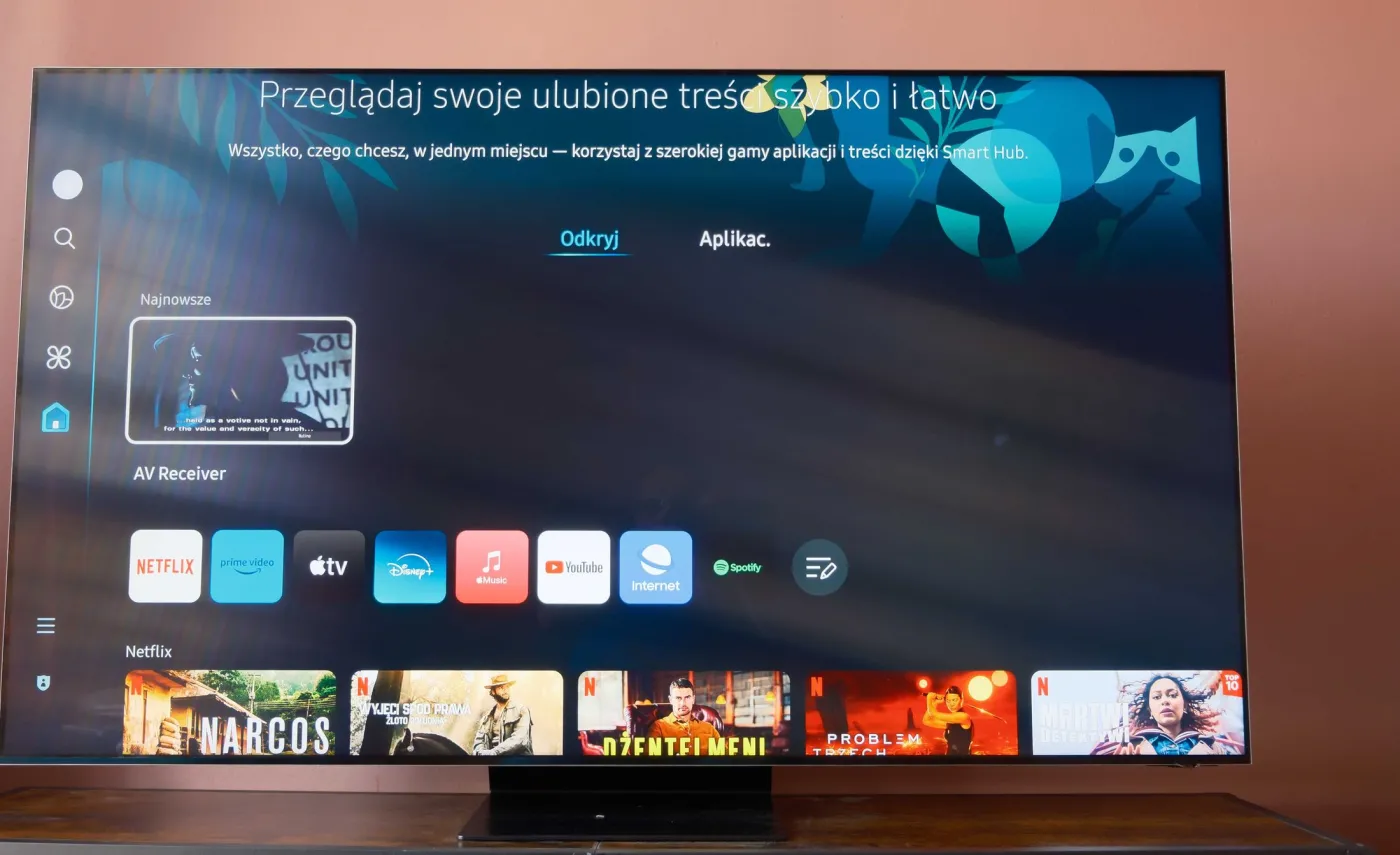 8K wreszcie się przydaje, czyli AI pokazuje pazurki. RECENZJA Samsung QN800D