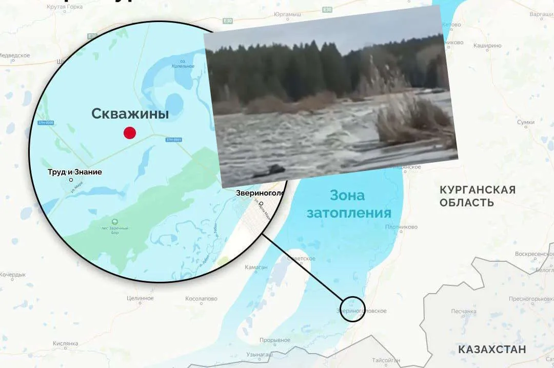 Katastrofa radioaktywna na Syberii. Powódź zalewa złoża uranu