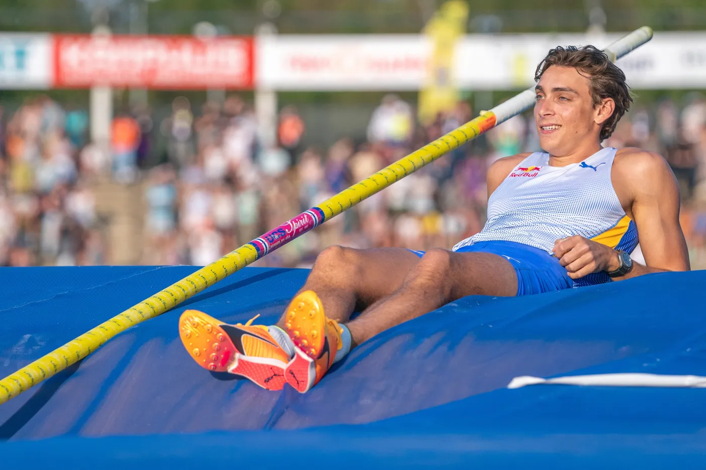 Pojedynek gigantów. Duplantis i Warholm zmierzą się w... biegu na 100 metrów