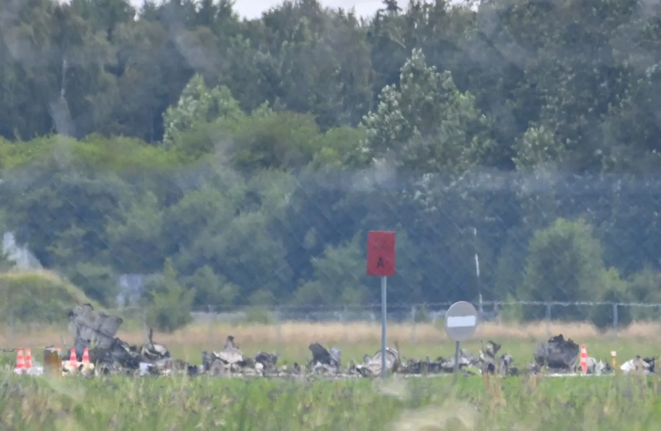 Samolot Bielik M346 rozbił się w Gdyni. Zginął pilot
