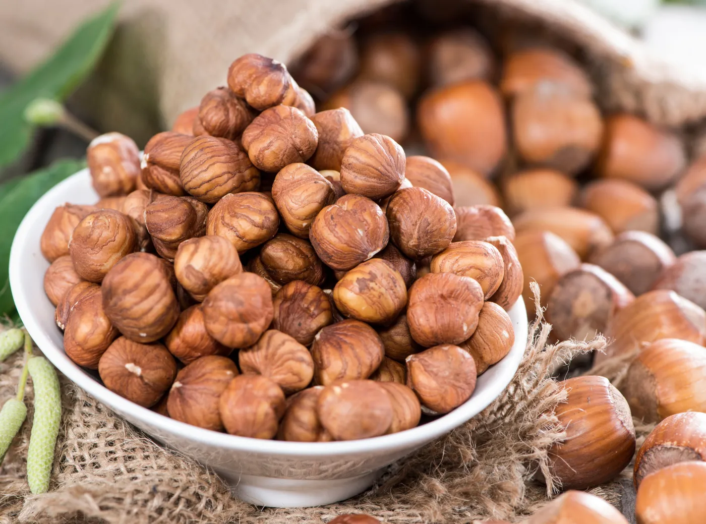 To nie tylko doskonały smak. Orzechy laskowe mają wiele zdrowotnych właściwości