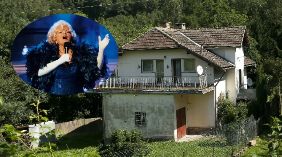 Niszczeje dom Violetty Villas w Lewinie Kłodzkim 