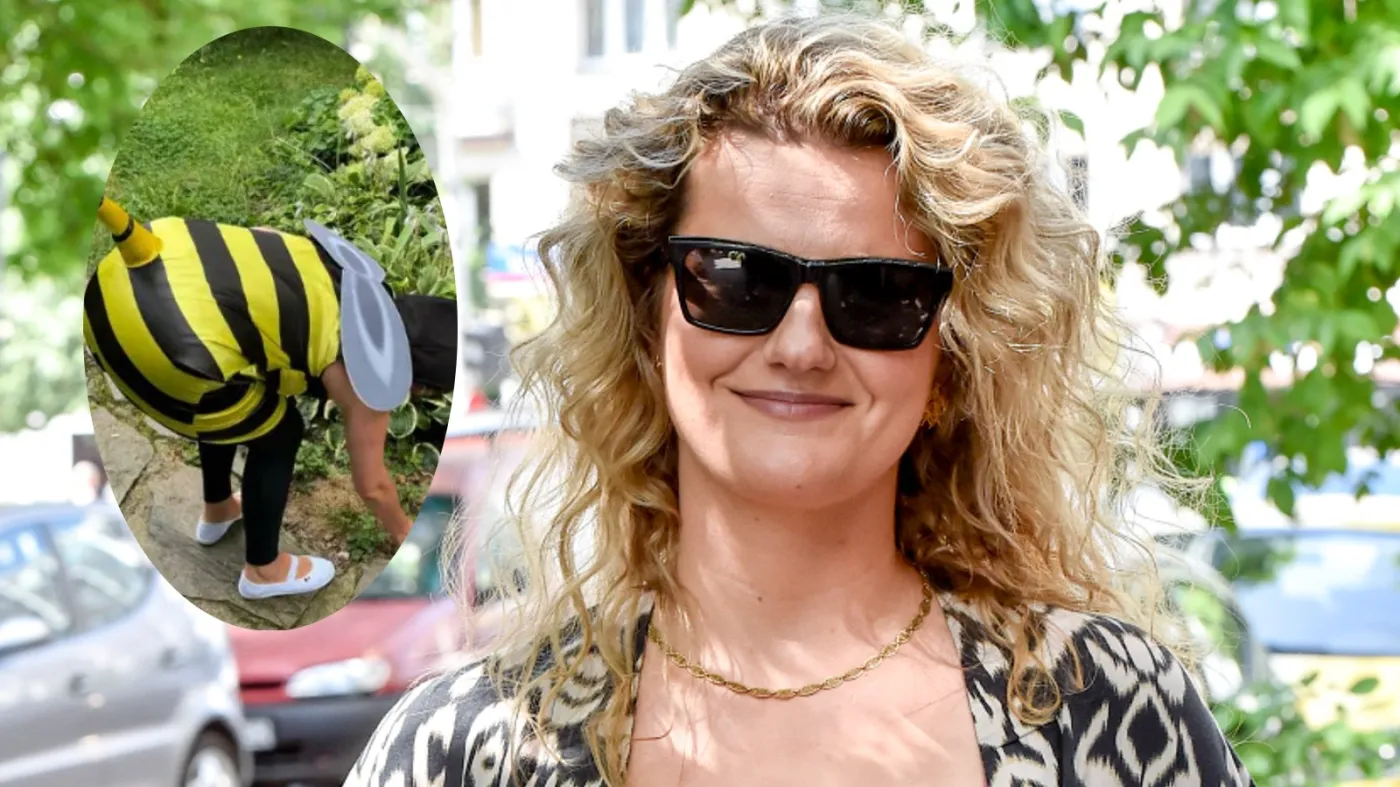 Zofia Zborowska znowu szokuje. Bzycząc w kostiumie pszczoły tęskni za mężem