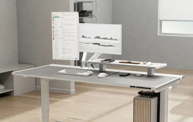Secretlab cały na biało. Nowa kolekcja i biurka z funkcją, jakiej nie ma nikt