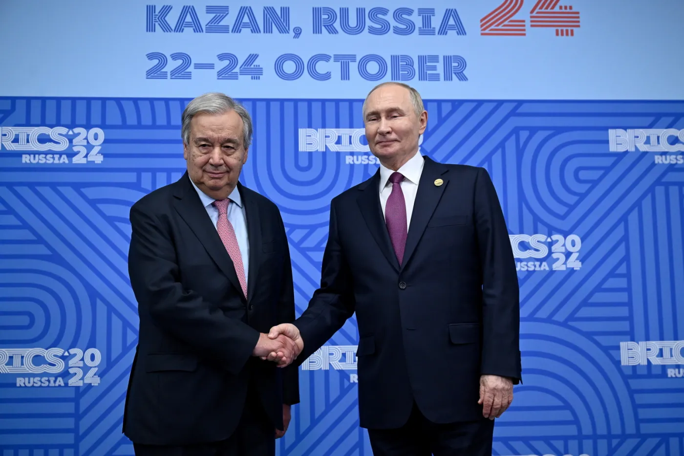 Putin, Guterres