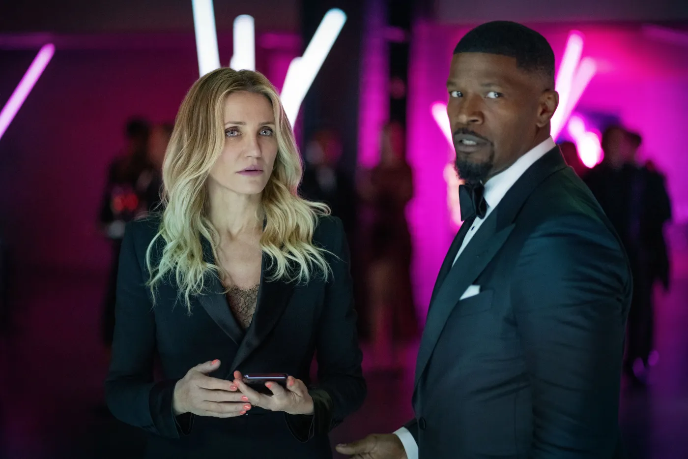 Cameron Diaz i Jamie Foxx w filmie "Znowu w akcji"
