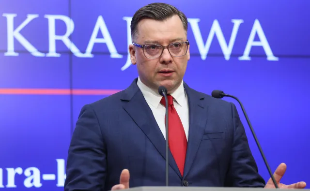 Spięcie na konferencji. Prokurator do dziennikarza TV Republika: Czemu pan krzyczy?