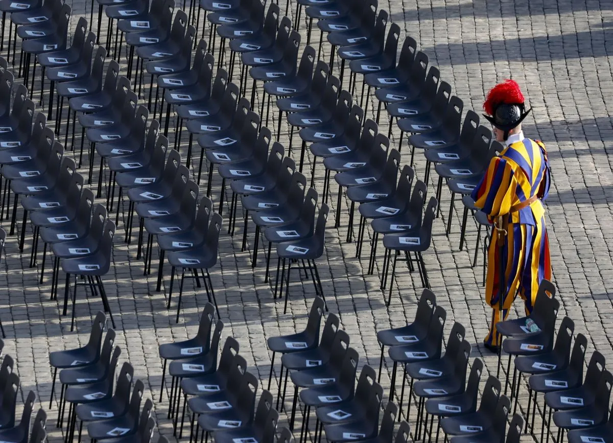 Plac św. Piotra niczym twierdza. "Najlepiej strzeżone miejsce na świecie"