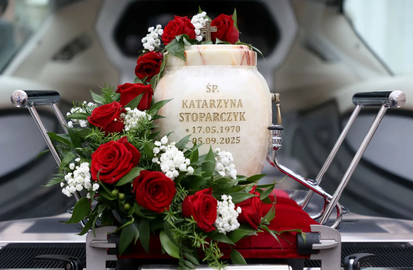 Pogrzeb Katarzyny Stoparczyk. Dziennikarkę pożegnały tłumy [FOTO]